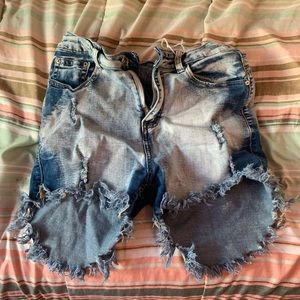 jean shorts